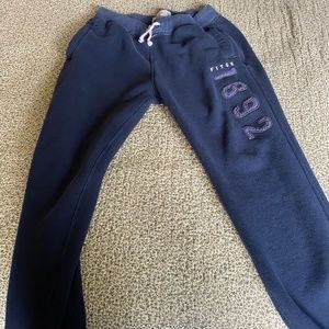 Blue Abercrombie joggers